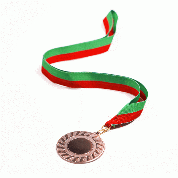 Médaille bronze personnalisée avec gravure Maroc