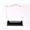 Trophée personnalisé en cristal carre